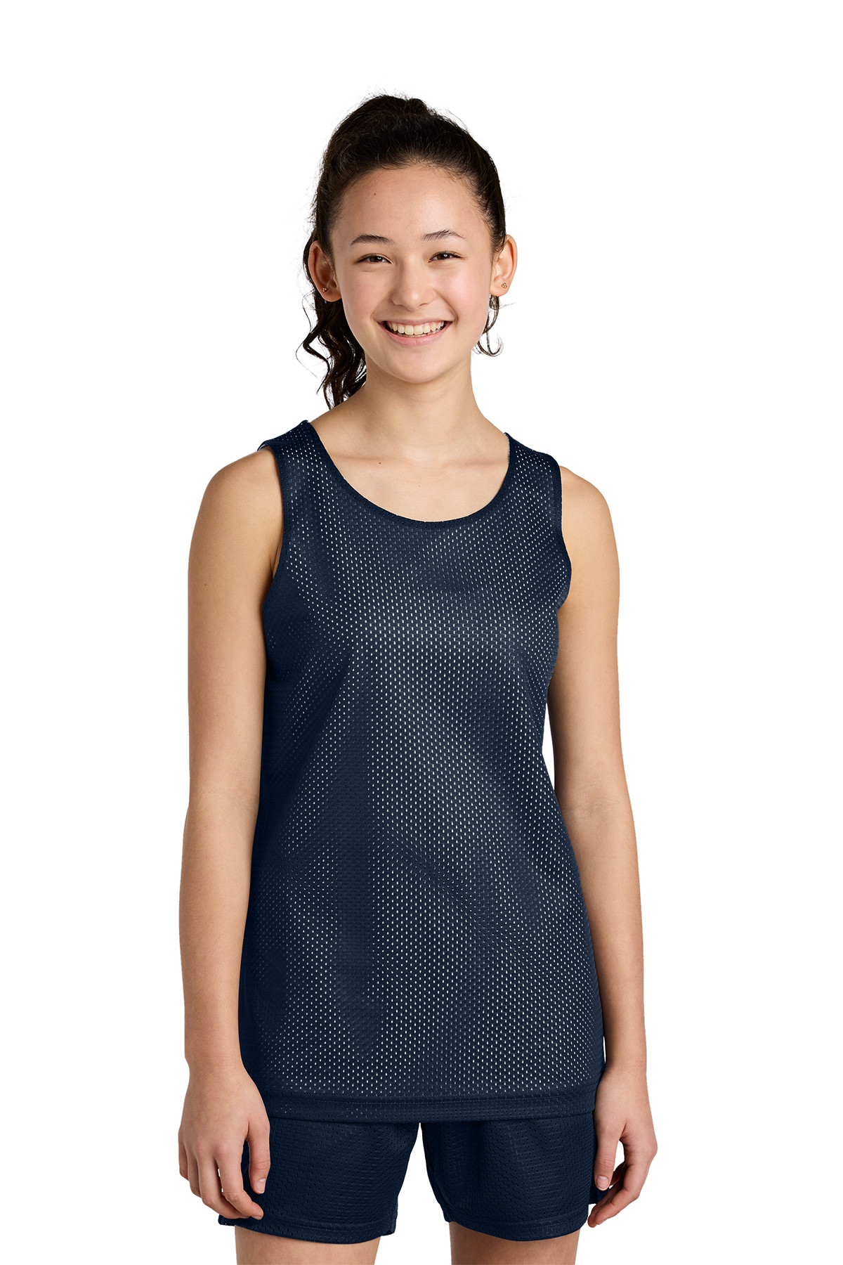 Sport-Tek Youth PosiCharge® Reversible Mesh Tank Product Image
