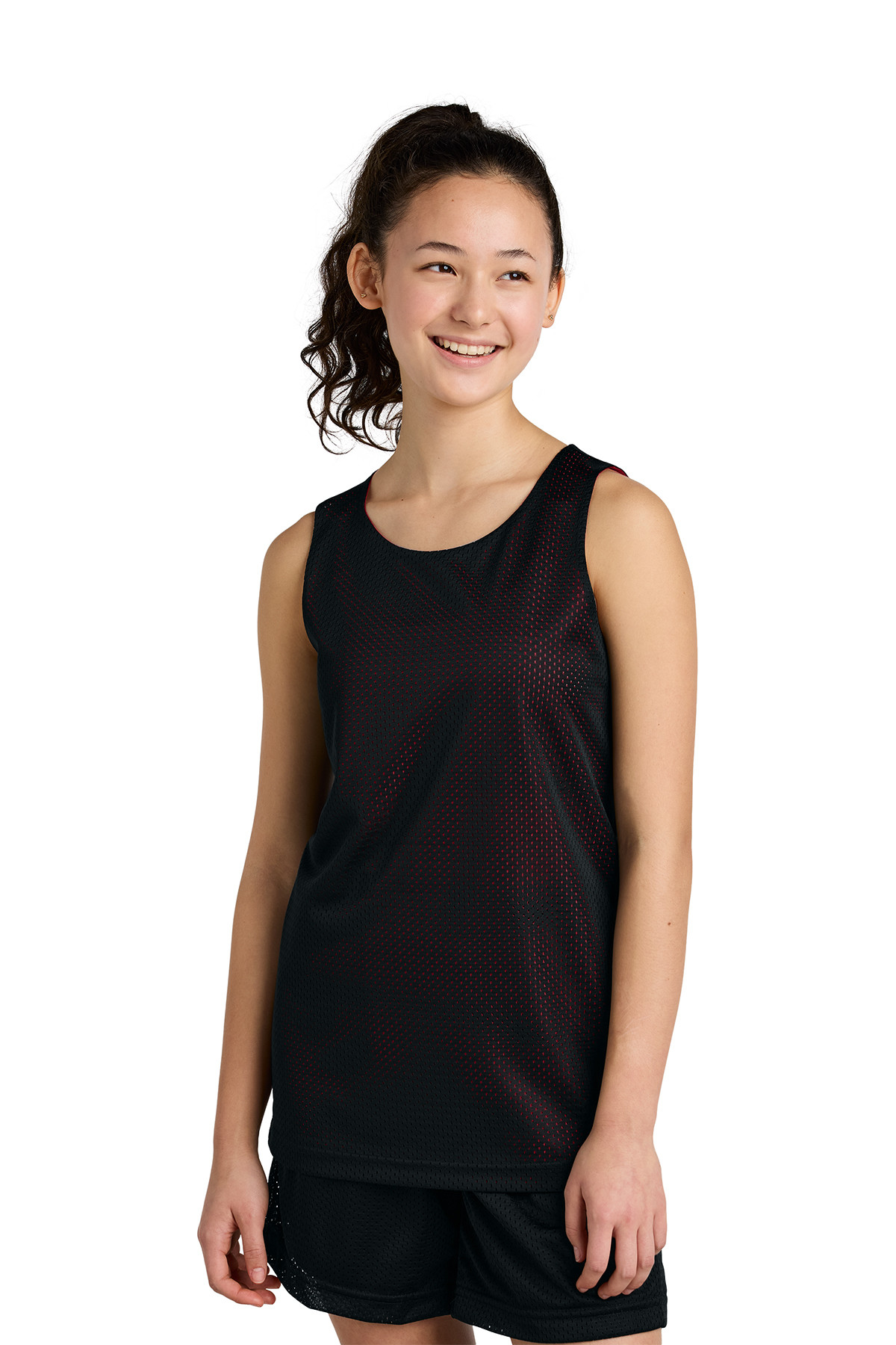 Sport-Tek Youth PosiCharge® Reversible Mesh Tank Product Image
