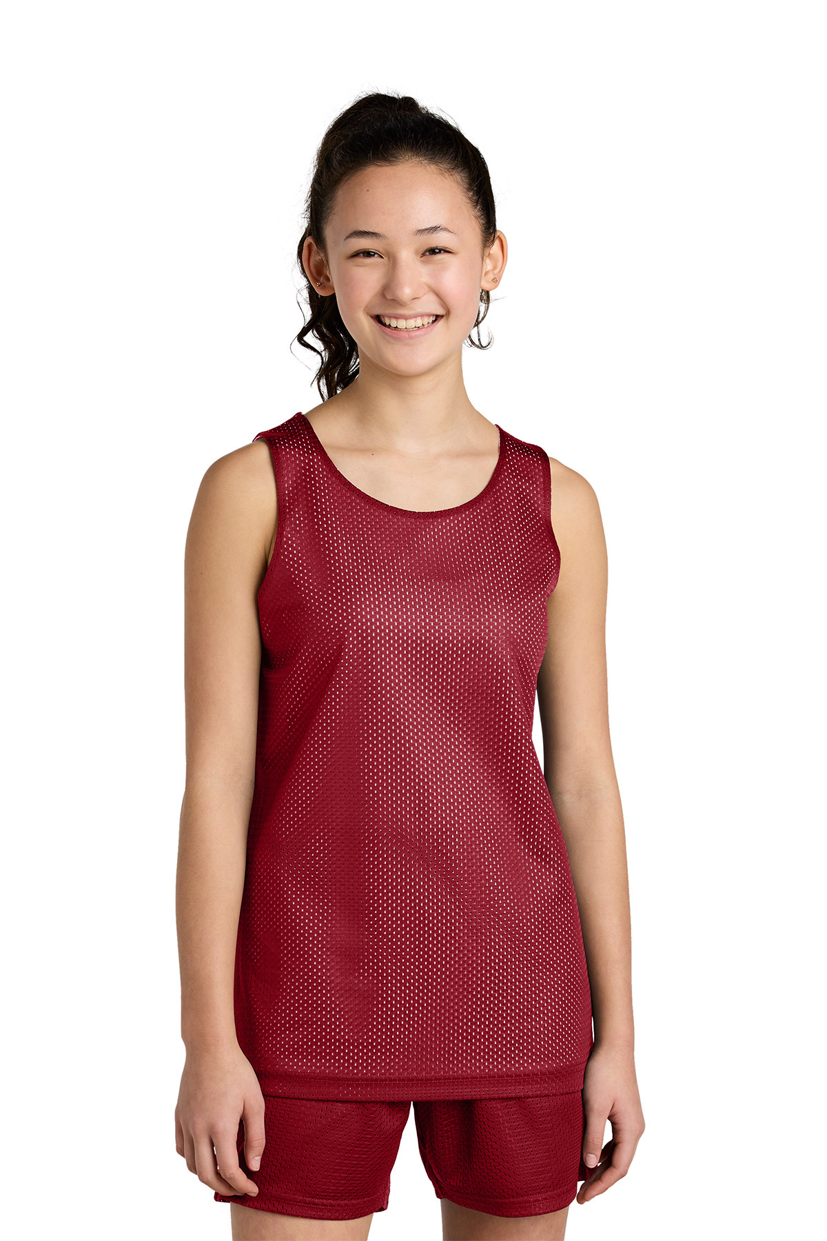 Sport-Tek Youth PosiCharge® Reversible Mesh Tank Product Image