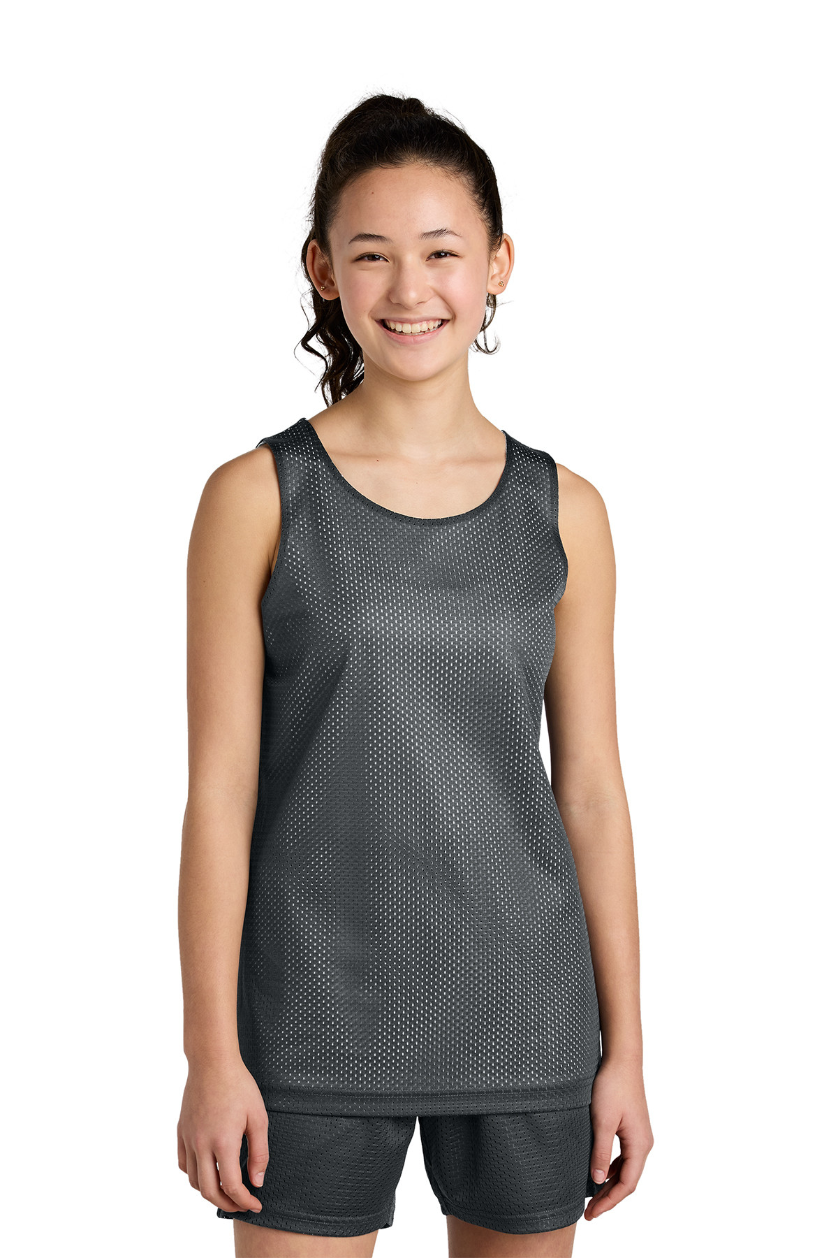 Sport-Tek Youth PosiCharge® Reversible Mesh Tank Product Image