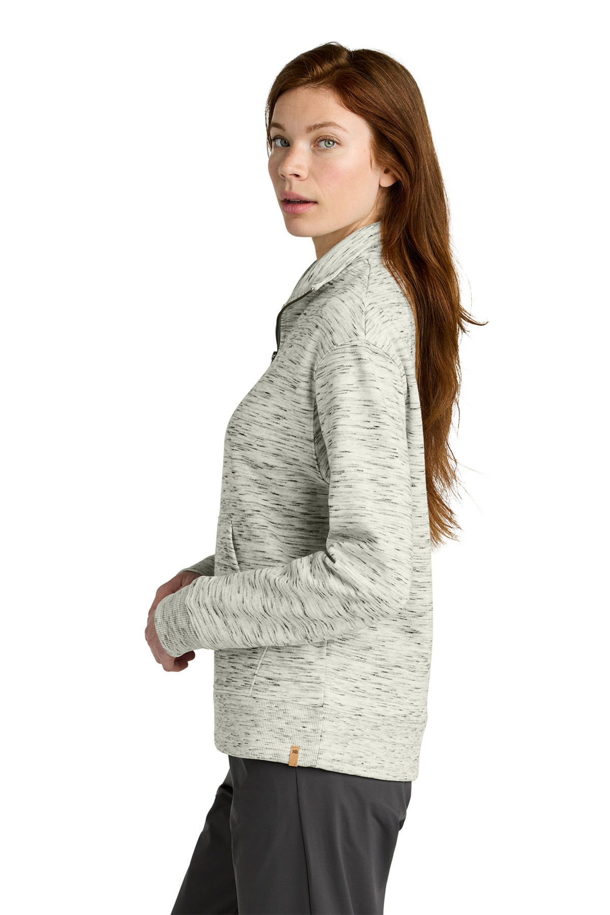 tentree Women’s Space Dye Fleece 1/4-Zip Product Image