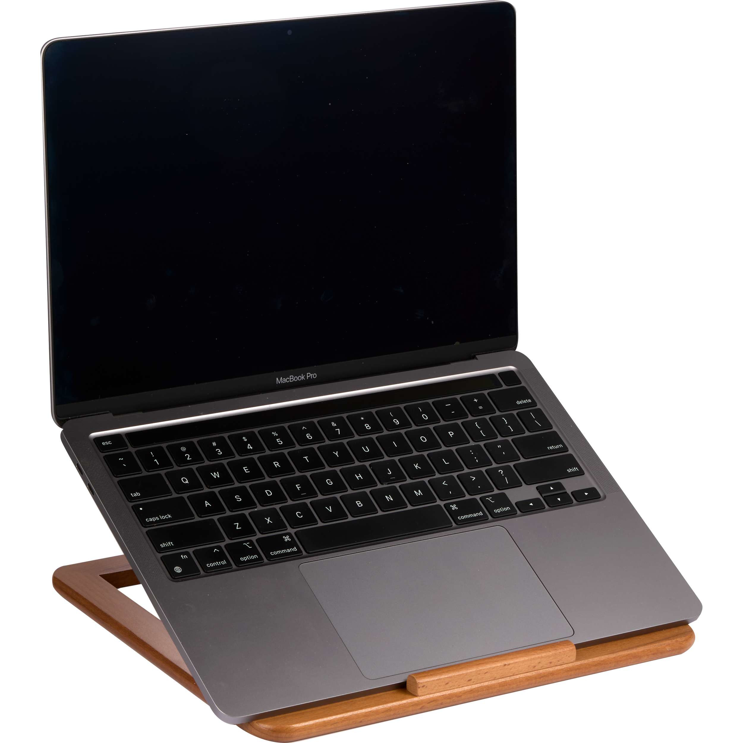 Desk Sense FSC®-Certified Wood Laptop Stand Product Image