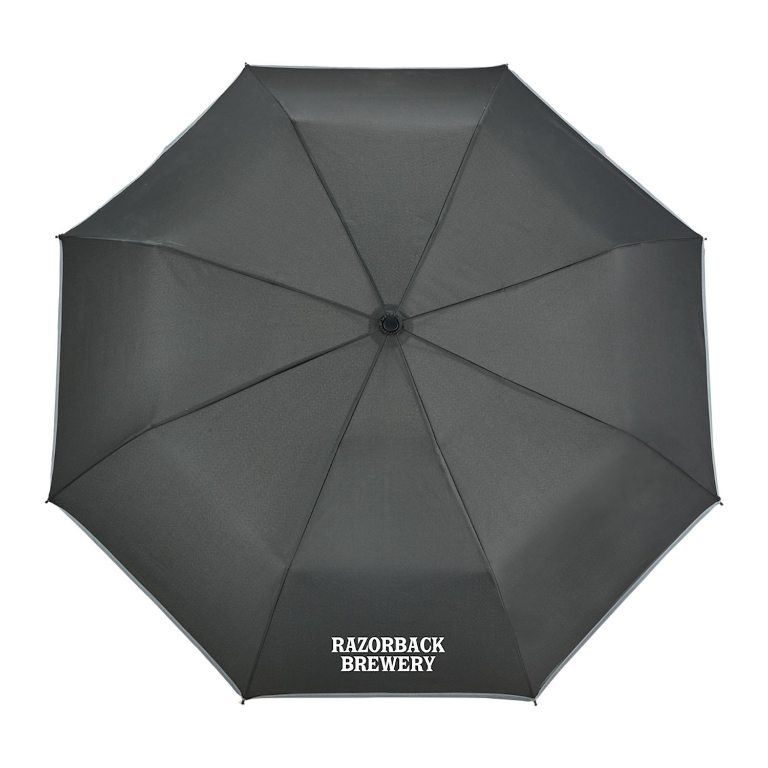48" RPET Umbrella with Reflective Trim Product Image