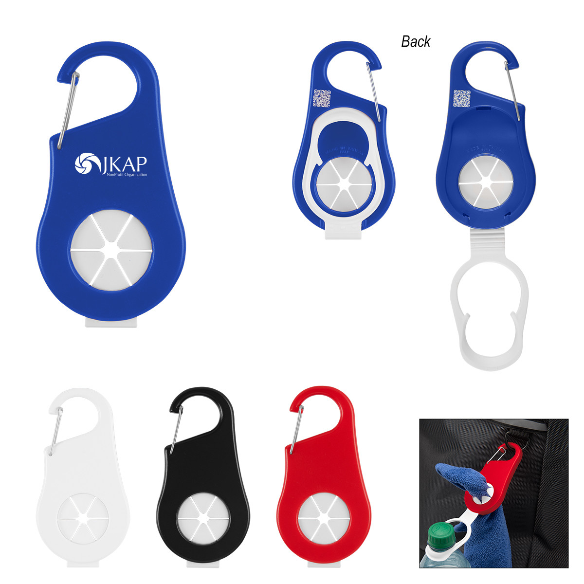 Towel & Water Bottle Holder Carabiner Product Image