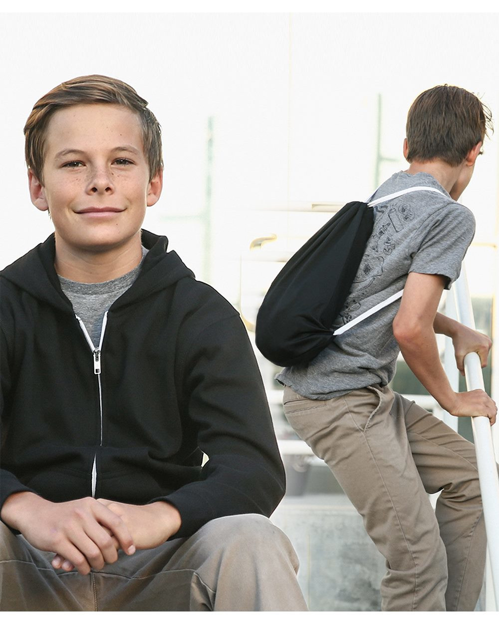 Quikflip 2-in-1 Youth Hero Hoodie Lite Full-Zip Product Image