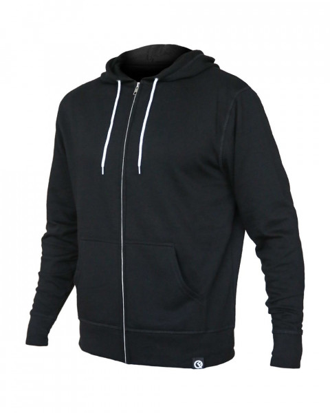Quikflip Sweat à Capuche Réversible 2 En 1 (comme Vu Sur Shark Tank), Unisexe à Fermeture éclair Intégrale Hero Hoodie Lite, Gris Chiné, Grand