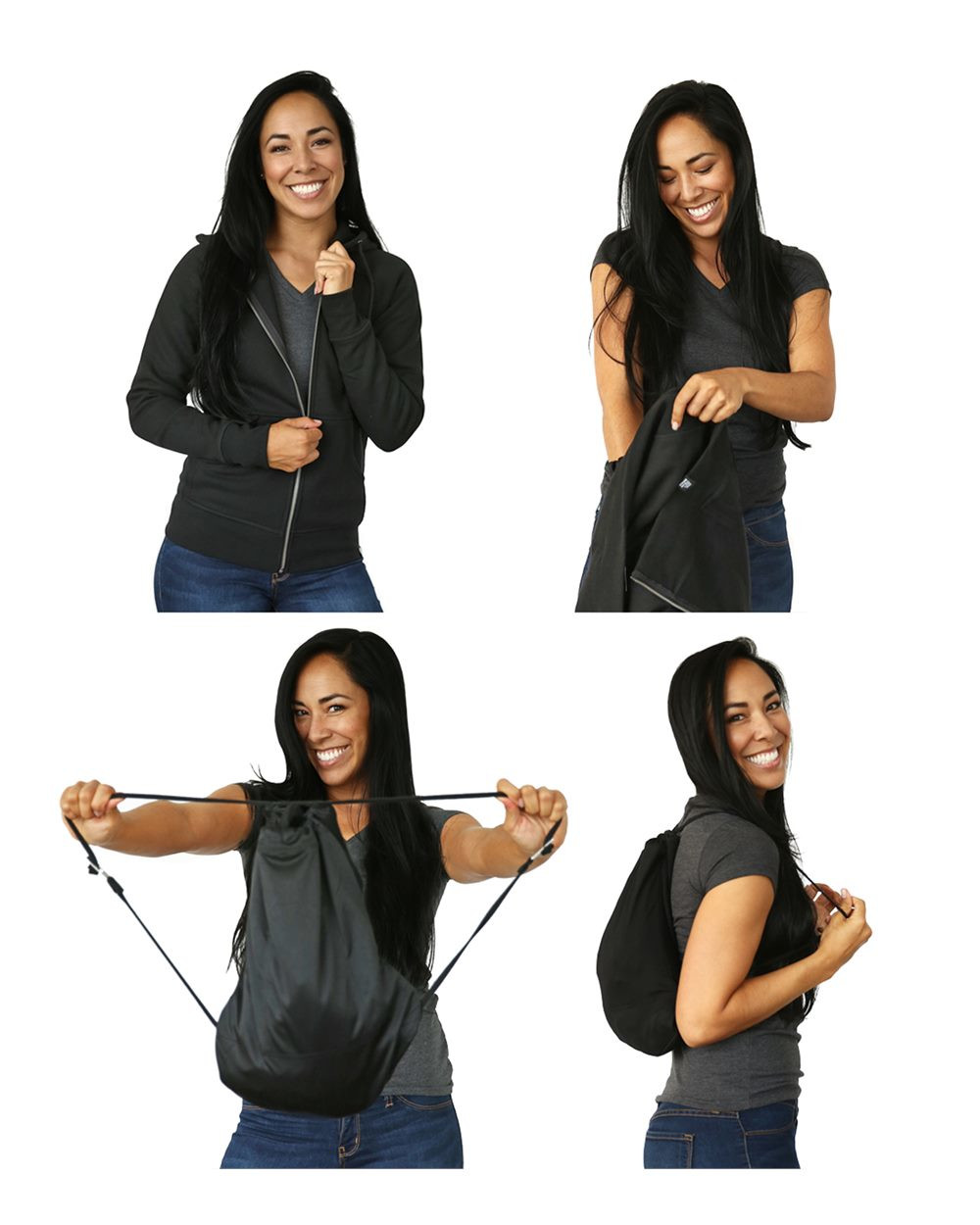 Quikflip 2-in-1 Hero Hoodie Classic Full-Zip Product Image