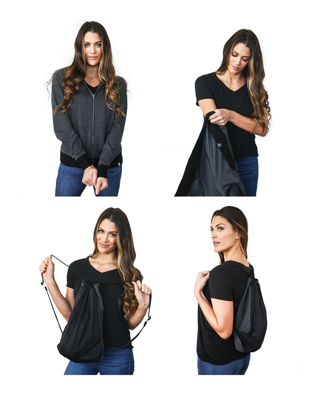 Quikflip 2-in-1 Hero Hoodie Classic Full-Zip Product Image