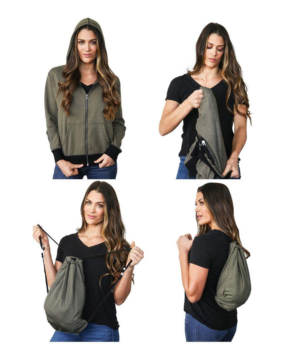 Quikflip 2-in-1 Hero Hoodie Classic Full-Zip Product Image