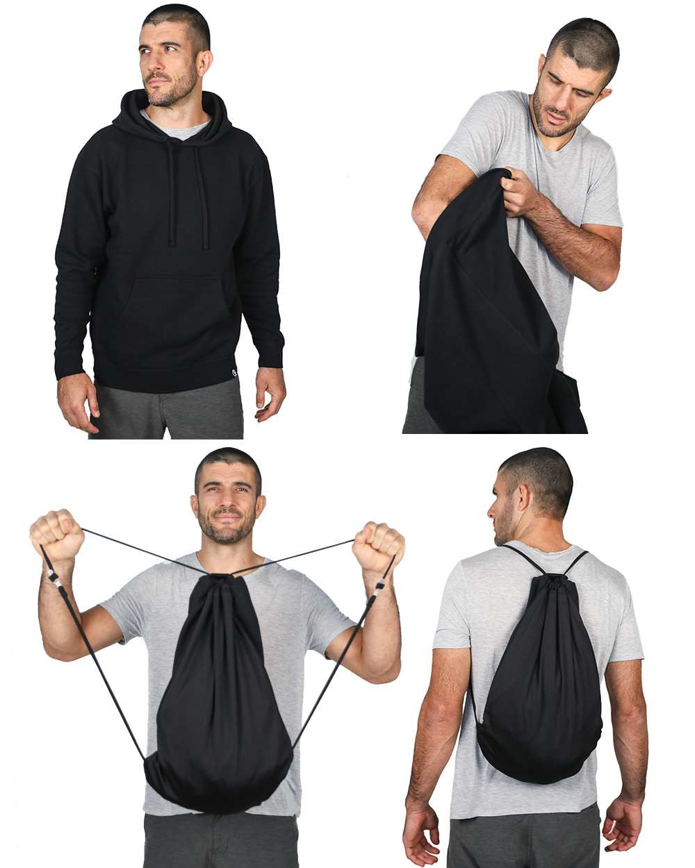 Quikflip 2-in-1 Kimura Pullover Hooded Sweatshirt Product Image