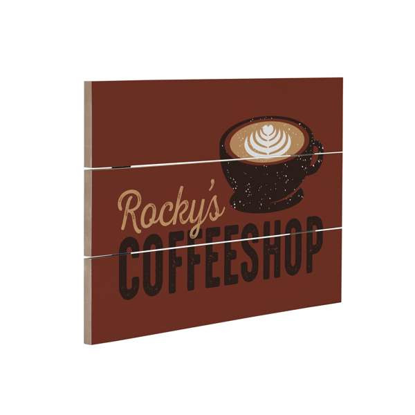 8" x 12" MDF Slatted Wood Print Product Image