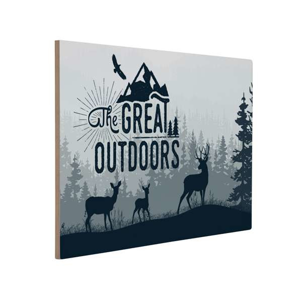 11" x 17" MDF Wood Print Product Image