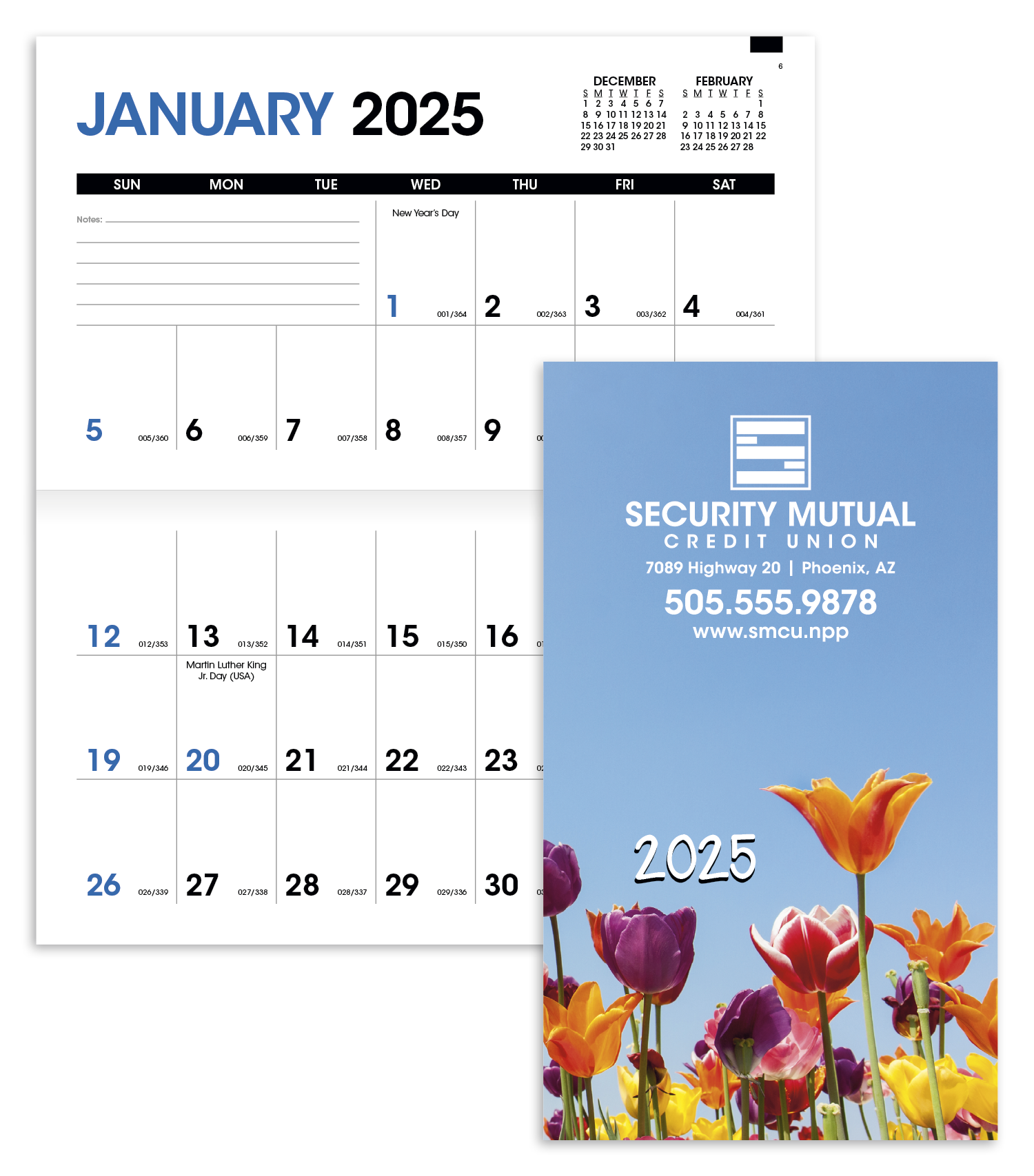 Colorful Impressions Monthly Pocket Planner Product Image