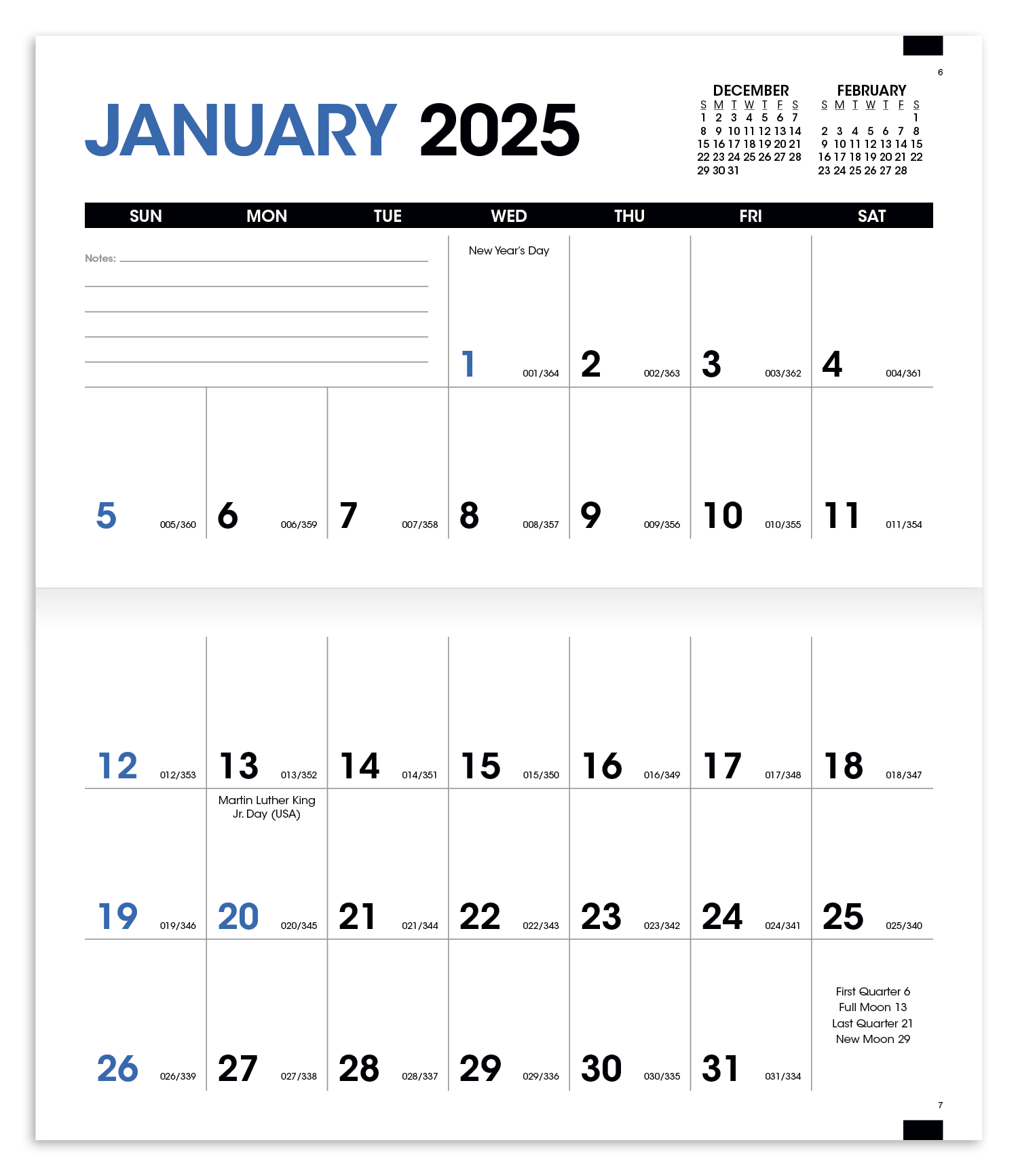 Colorful Impressions Monthly Pocket Planner Product Image